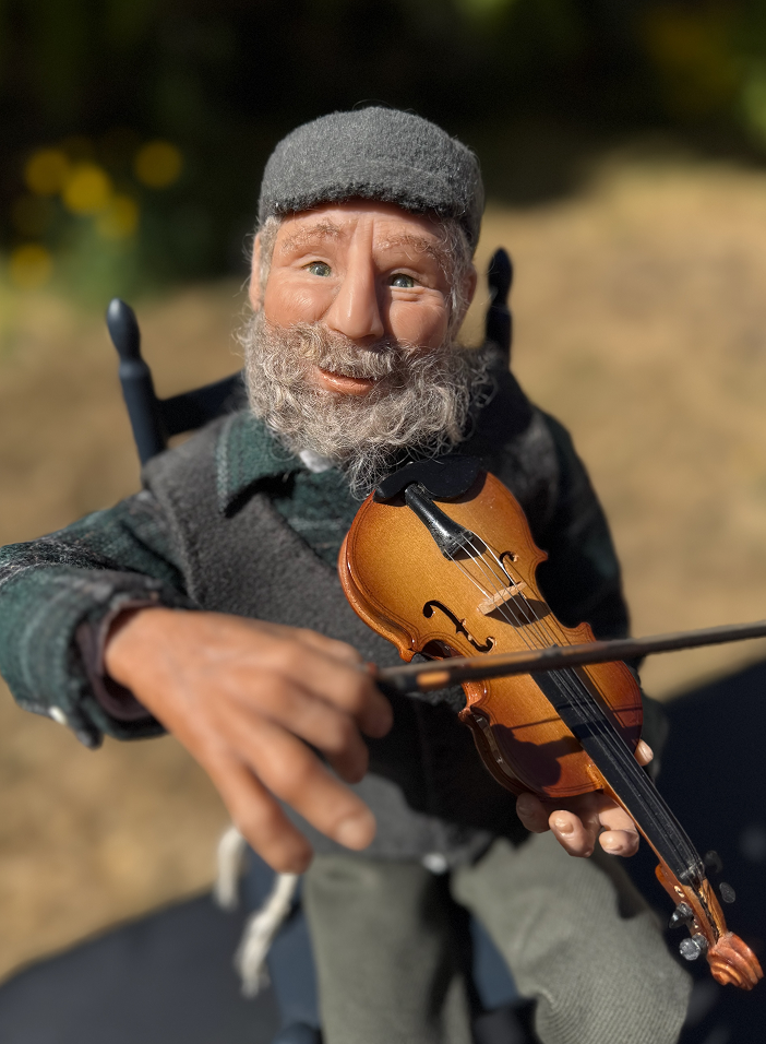 Violin Virtuoso Doll