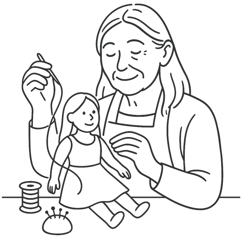 Donna's Dolls Logo